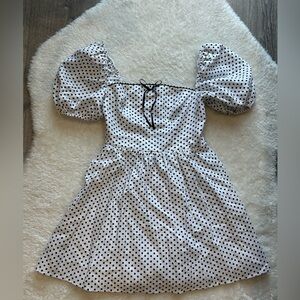 Reformation Polka Dot Malvina Dress